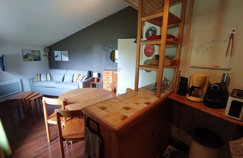 Montgenevre Apartment | Cozy 2-room ski-in/ski-out condo - 5 people - Stunning views