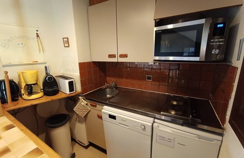 Montgenevre Apartment | Cozy 2-room ski-in/ski-out condo - 5 people - Stunning views