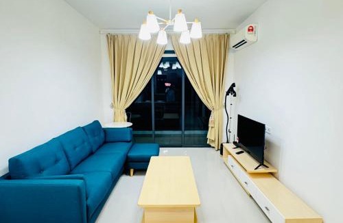 Gelang Patah Apartment | Cozy 2B1R 4pax Condo Forest City 3A-3201
