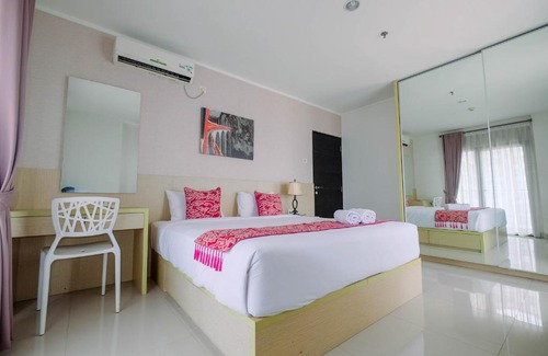 Senayan Apartment | Cozy 2BR Apartment with Sofa Bed at Tamansari Semanggi By Travelio