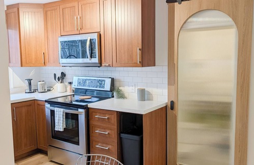 Saint Jovite Apartment | Cozy 3 1/2 près de l'ancienne gare de Saint-Jovite - Escapade à Tremblant!