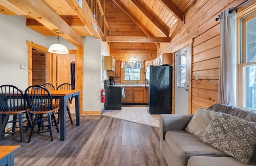 Jamestown Cabin | Cozy 3 Bed Log Cabin at Jamestown Marina, Tucked Away in a Wooded Area #301