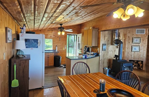 Kenora Cabin | Cozy 3 bedroom boat access Island on Lake of the Woods with electricity.