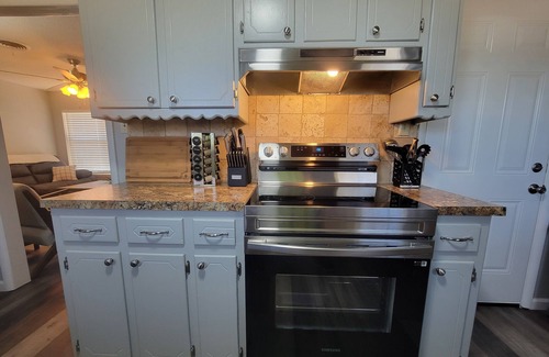 Lawton House | Cozy 3-bedroom house with central A/C and WiFi centrally located in Lawton
