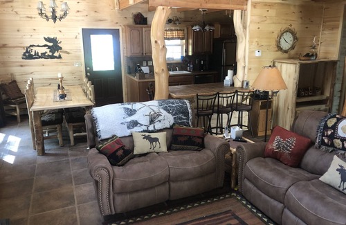Cimarron Cabin | Cozy 3Bed 2Bath Cabin - Lodge/Snowmobile/UTV Rental Nearby