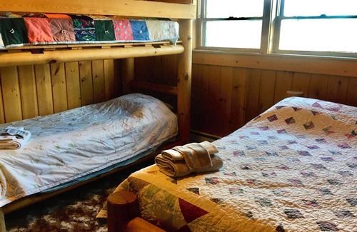 Rolette County Cabin | Cozy 4-bedroom cabin near Saint John, ND with WiFi and beautiful lake views. n