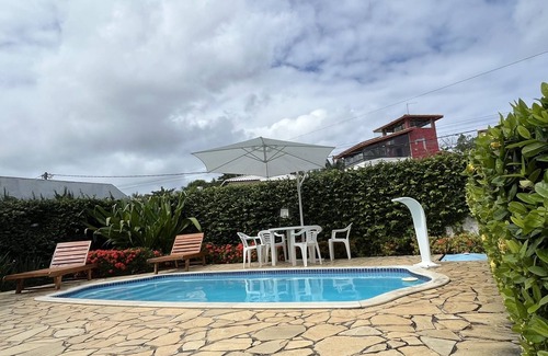 Barra do Jacuipe House | Cozy and charming house with pool and gardens in sea front condominium!