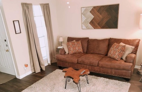 Temple Apartment | cozy and comfortable with a splash of style