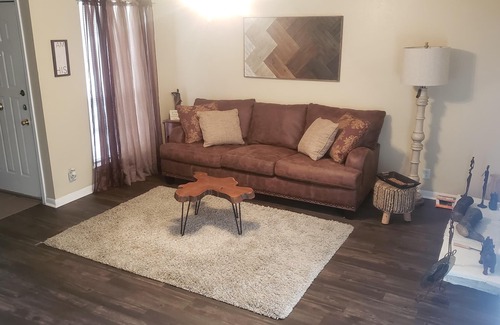 Temple Apartment | cozy and comfortable with a splash of style