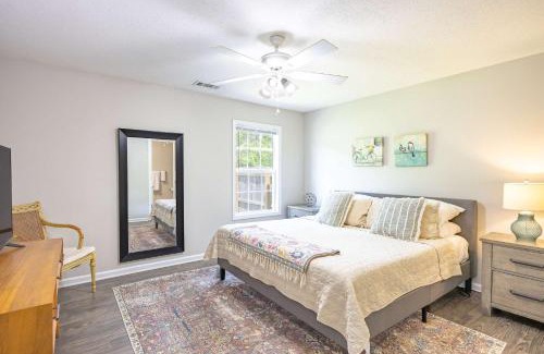 Statesboro House | Cozy and Contemporary Villa 1 Mile from GSU