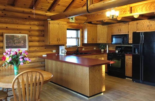 Rolette County Cabin | Cozy and peaceful 1-bedroom cabin with loft near peaceful Saint John, ND