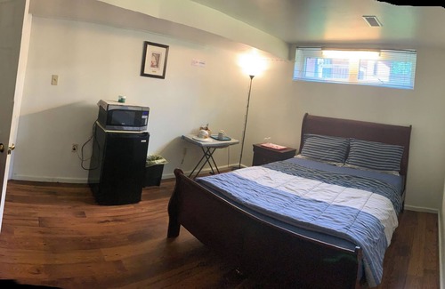 Durham Region Bed & Breakfast | Cozy and Private Bedroom in a Basement with complete Washroom