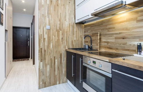 Siedlce Apartment | Cozy apartment with a fireplace