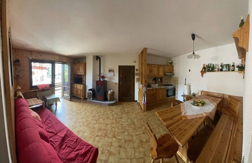 Fiumalbo Apartment | Cozy apartment with a view of Mount Cimone