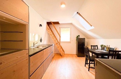Caldaro Sulla Strada del Vino Apartment | Cozy attic apartment in the heart of Kaltern