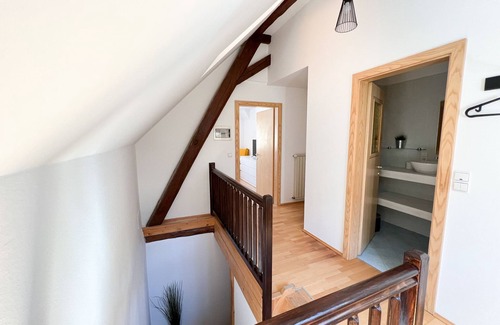 Caldaro Sulla Strada del Vino Apartment | Cozy attic apartment in the heart of Kaltern