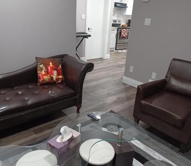 Northeast Edmonton Apartment | Cozy Basement Suite - private entrance - Free Netflix
