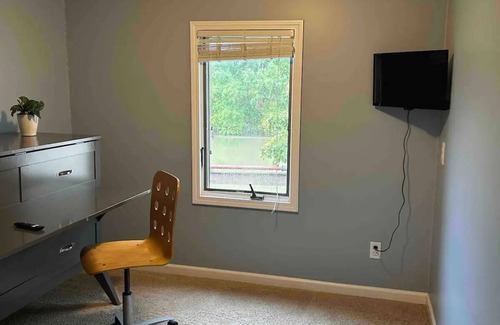 Port Huron Cottage | Cozy Black River Cottage with Private Dock and Boat Hoist-Sleeps 6