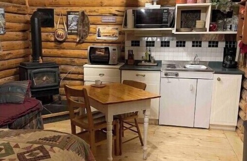 Clearwater County Cabin | Cozy country log cabin getaway & art retreat