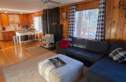 Pine Cabin | Cozy Cabin in the tall Pines! True mountain cabin vibes!
