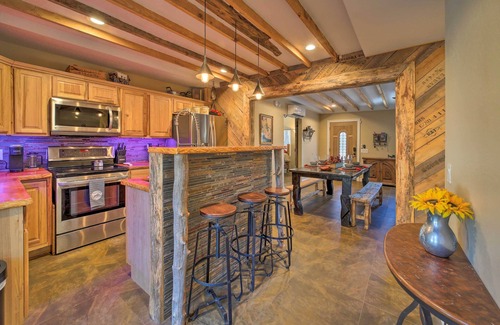 Christopher Creek Cottage | Cozy Cabin Retreat w/Patio & Fenced Yard