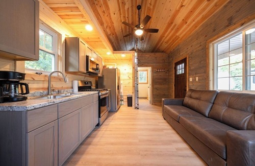 Miller Beach House | Cozy Cabin w/Loft, Grill and Fire Pit