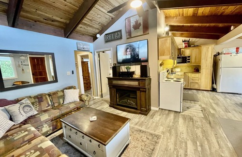 Swansea Point Cabin | Cozy cabin w/Trailer, Sleeps 6 - 10 guests, Walking Distance to Beach, Hot Tub!
