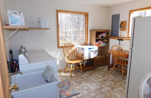 Balsam Lake Cabin | Cozy cabin with beautiful, wooded views. 5 minutes to downtown