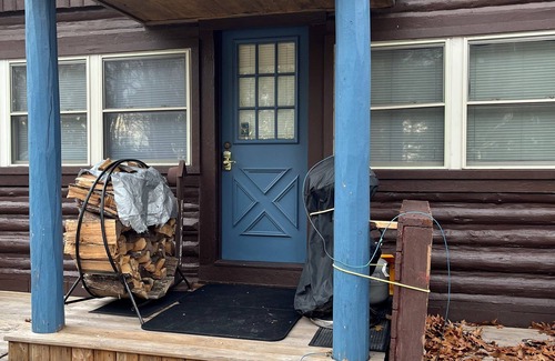 Kalkaska Cabin | Cozy cabin with wood burning fireplace. Ride in/out the snowmobile/ORV trails