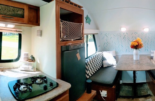 Cypress Lake House | Cozy camper living in a prime location