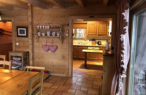 Demi-Quartier Ski Chalet | Cozy chalet "Bois-Prin" with Sauna in Megève