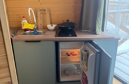 Almaty Ski Chalet | Cozy chalet in delightful Almaty with WiFi, AC with stunning city view