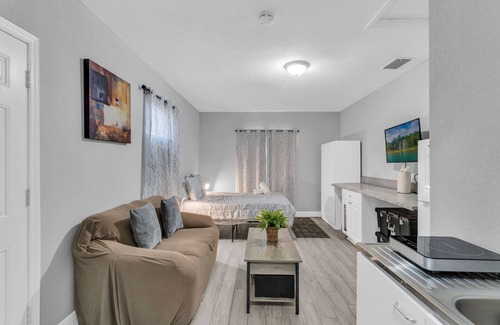 Carver City - Lincoln Gardens Apartment | Cozy & Chic Studio Stay at Vibrant South Tampa!