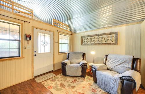 Concan House | Cozy Couples Cabin Retreat in Concan!