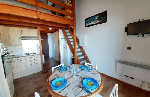 Piau Engaly Apartment | Cozy Duplex for 6 with Balcony and Ski Locker in Piau-Engaly