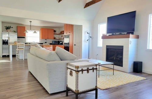 Paw Paw Lake House | Cozy Family Getaway Steps from Little Paw Paw Lake