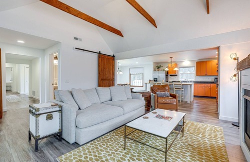 Paw Paw Lake House | Cozy Family Getaway Steps from Little Paw Paw Lake