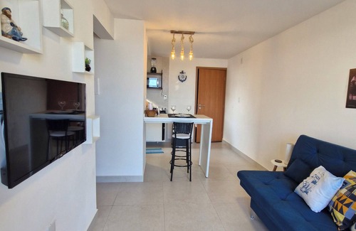 Monte Castelo Apartment | Cozy flat with hammock, balcony, sea view and 5 minutes from the beach