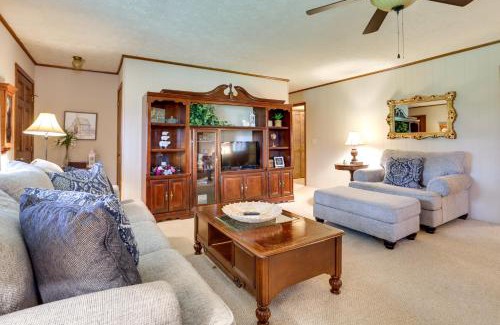 Cartersville House | Cozy Georgia Getaway with Deck, Grill and Fire Pit!