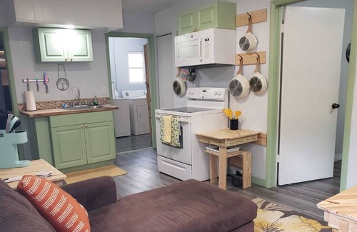 Inwood House | Cozy guest house w/ fenced yard and hot tub