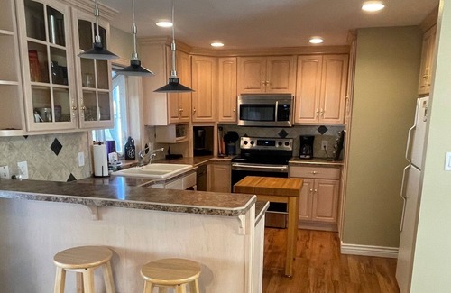 Saratoga House | Cozy House on Quiet Street, Plenty of Truck and Trailer Parking