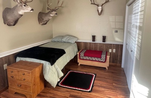 Saratoga House | Cozy House on Quiet Street, Plenty of Truck and Trailer Parking