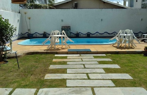 Barra do Jacuipe House | Cozy house with pool, barbecue, 3 air-conditioned bedrooms