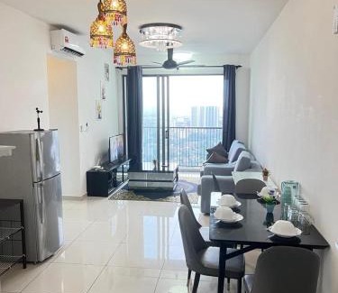 Taman Setapak Apartment | Cozy Kenwingston Platz KL 2-5 Pax2BR&2BR PakinNetf 4305A