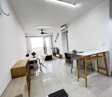 Taman P Ramlee Apartment | Cozy Kenwingston Platz KL 2-5 Pax2BR & 2BR FrePakin Netflix 3803