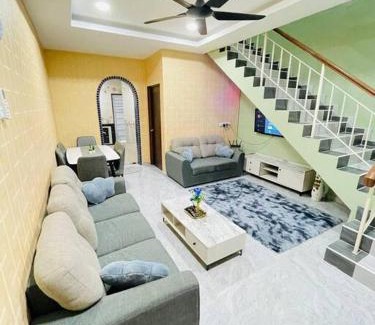 Daerah Kulai House | Cozy Kulai Retreat 5Min AeonPalm Resort15Min Senai airport