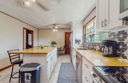Lone Mountain House | Cozy Lake Getaway dog-friendly home with fire pit, fireplace, Wi-Fi, entry ramp