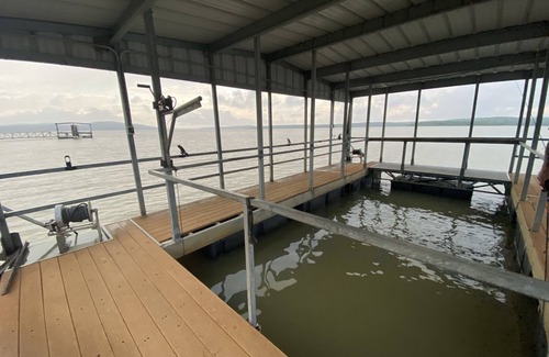 Blocker House | Cozy Lake home with pool, hot tub, private dock, game room and more!