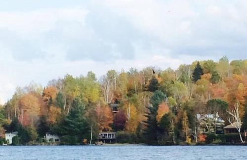 Huberdeau House | Cozy Lake Loj + Hot Tub & Fire Pit