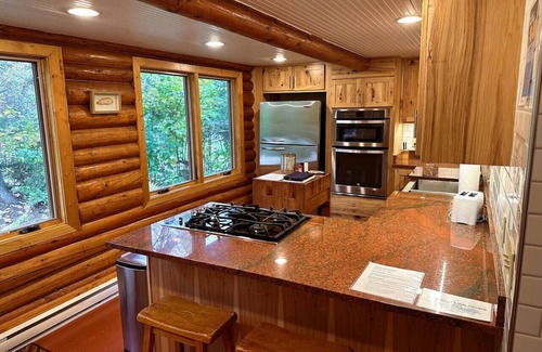 Cook Cabin | Cozy Lakeside Log Cabin Perfect for Any Season